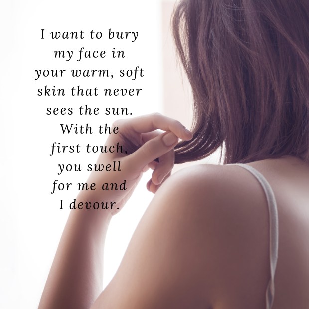 First Touch, sexy poetry