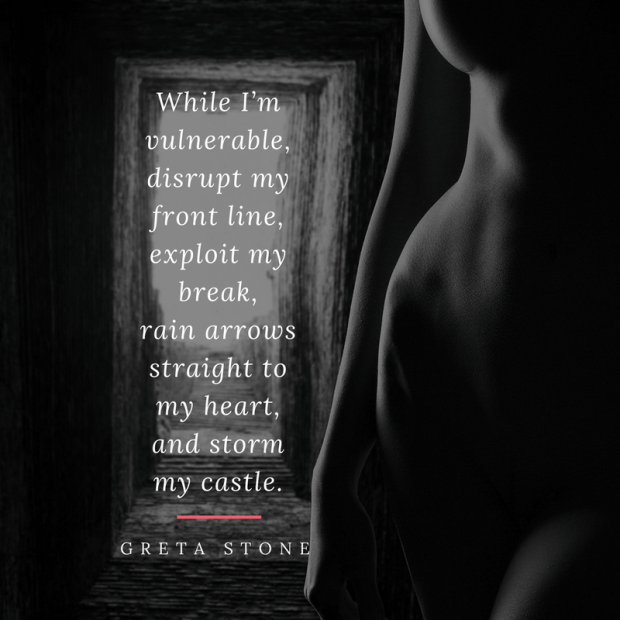 Castle poem by Greta Stone